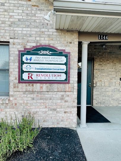 Two hands kneaded Massage Therapy